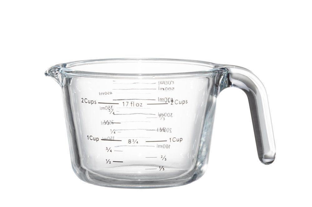 MAKU MÅLEKANDE 0,5 L GLAS MED HÅNDTAG