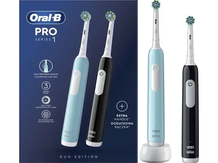 ORAL-B TANDBØRSTE PRO1 2-PAK