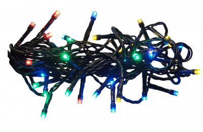CONZEPT LYSKÆDE T/BATTERI FARVET 40 LED TIMER IP44
