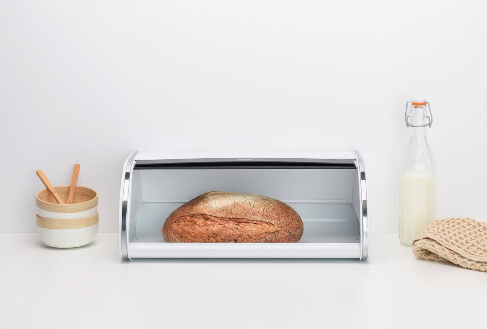 BRABANTIA BRØDKASSE HVID STOR