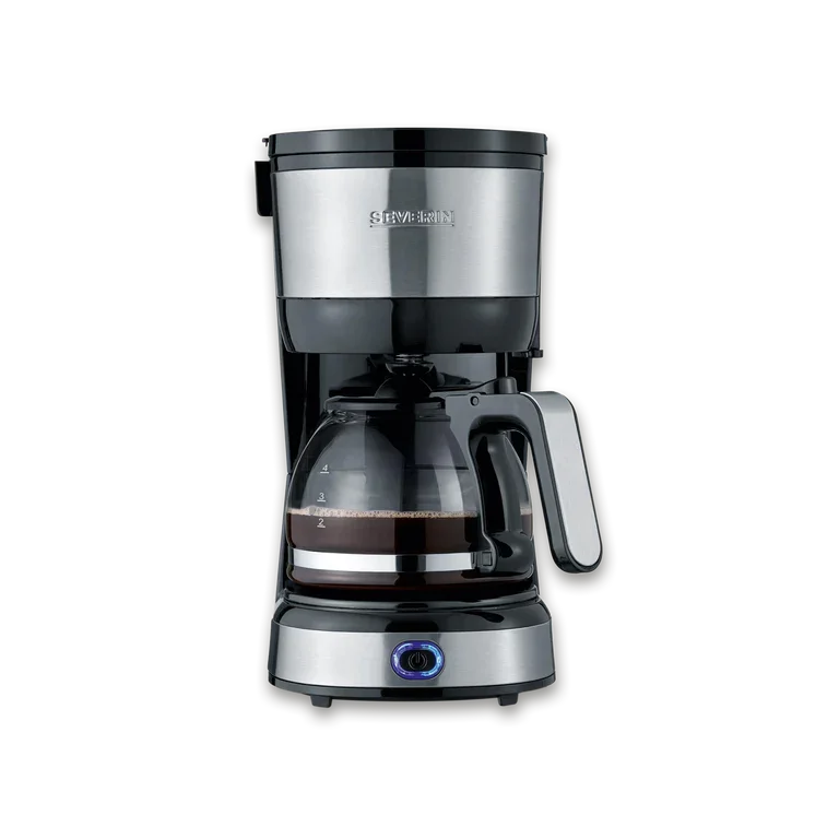 SEVERIN KAFFEMASKINE 4-KOP RF STÅL 750 W