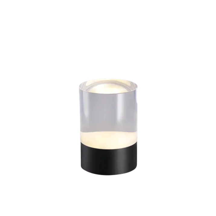 UYUNI GLOW ROD LYS, CLEAR, Ø6 x H8 CM