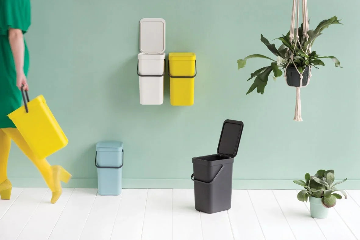 BRABANTIA AFFALDSSPAND 12 LTR MØRKEGRÅ