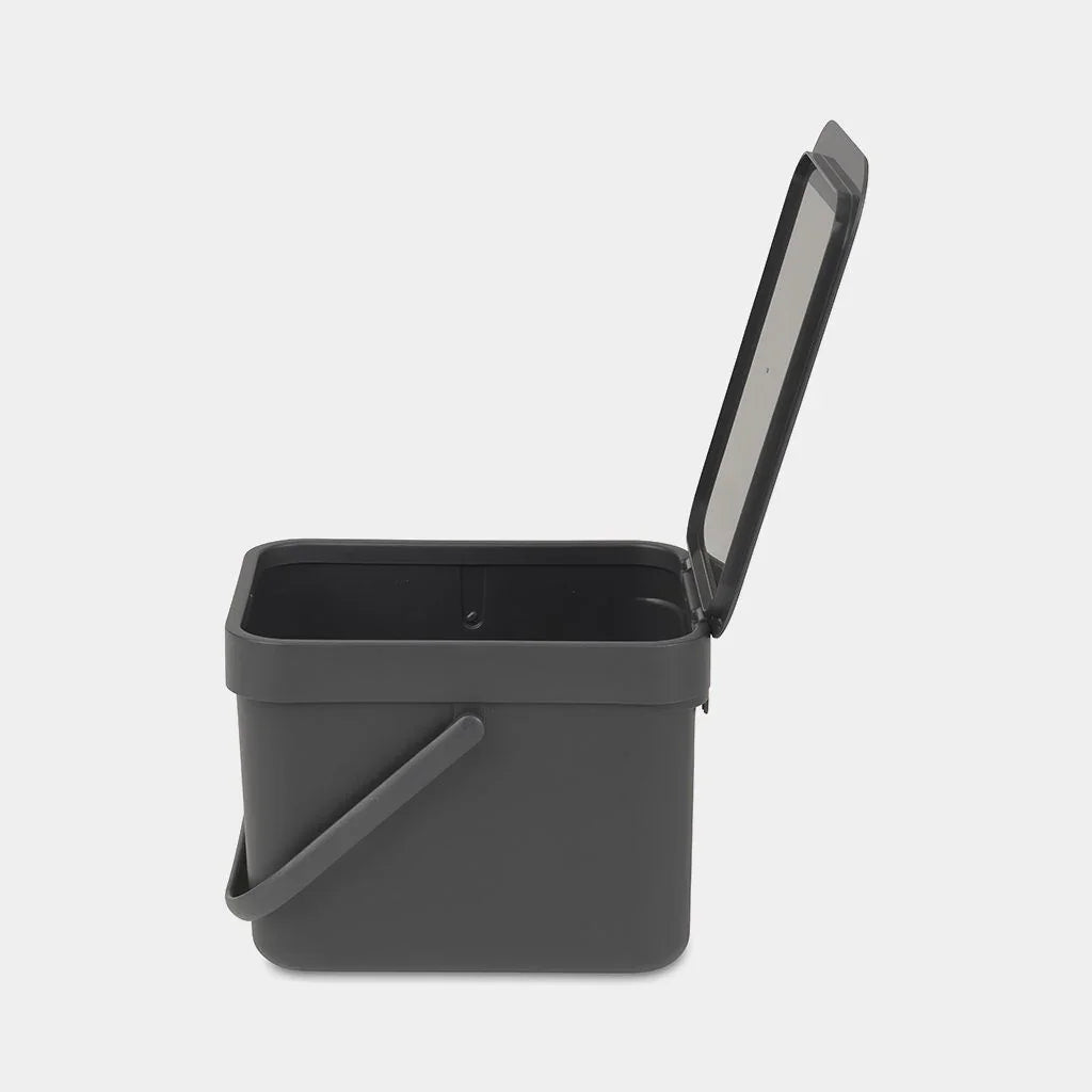 BRABANTIA AFFALDSSPAND 6 LTR MØRKEGRÅ