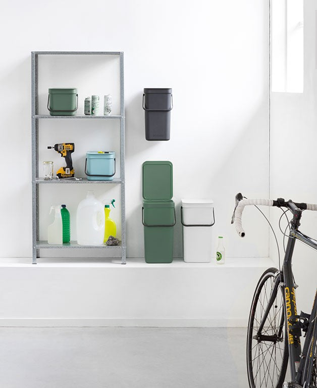 BRABANTIA AFFALDSSPAND 6 LTR GRØN