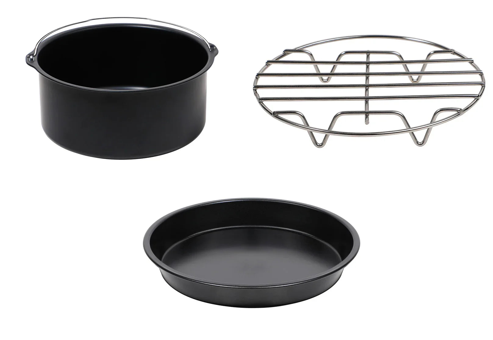 CONZEPT AIRFRYER TILBEHØRSÆT 3 DELE