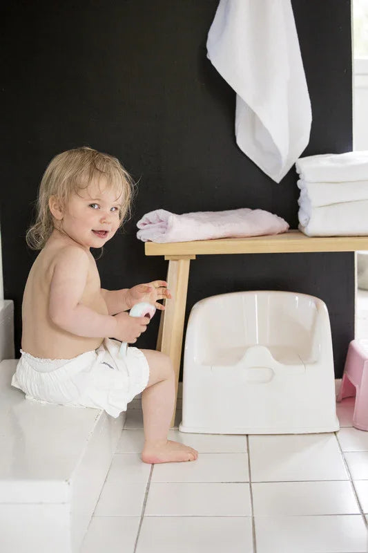 BABY POTTESTOL HVID PLAST