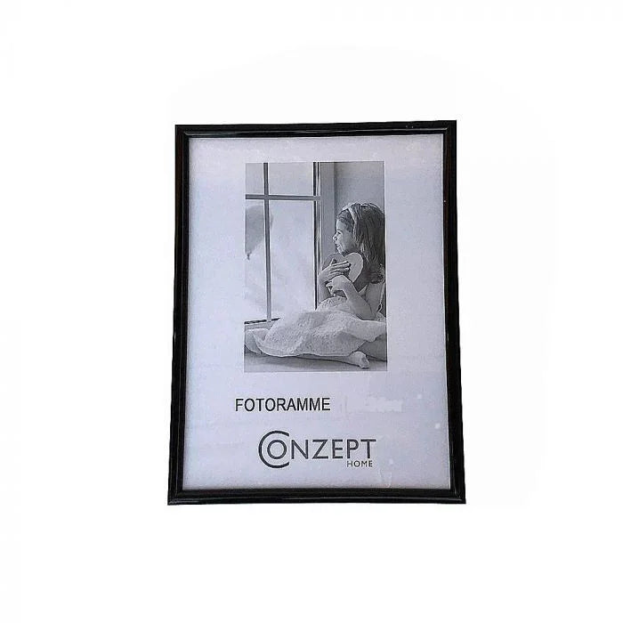 CONZEPT BILLEDRAMME 40X50 CM SORT KANT