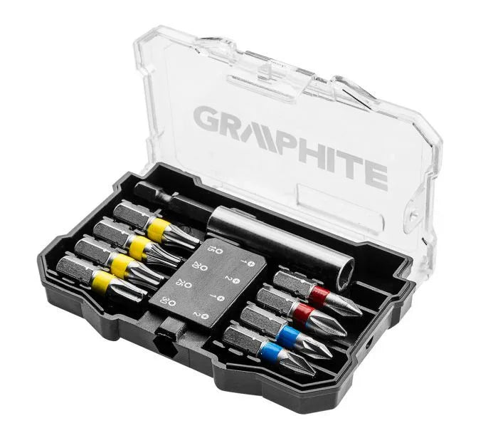 GRAPHITE BITSSÆT 10 DELE