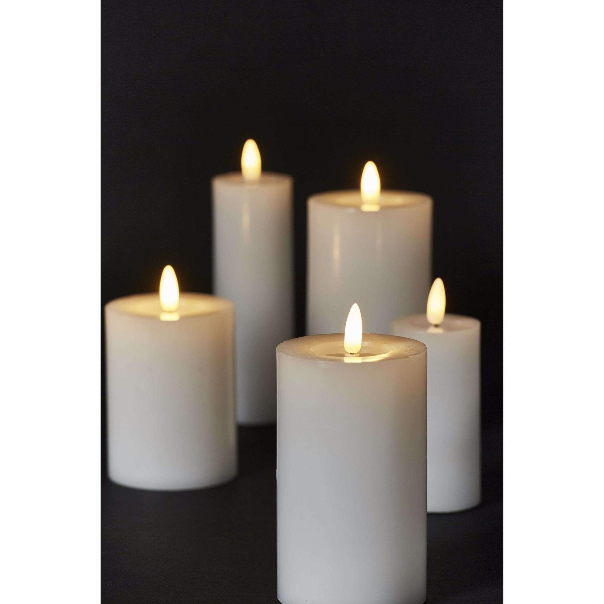 CONZEPT BLOKLYS 3D 10 CM HØJ HVID