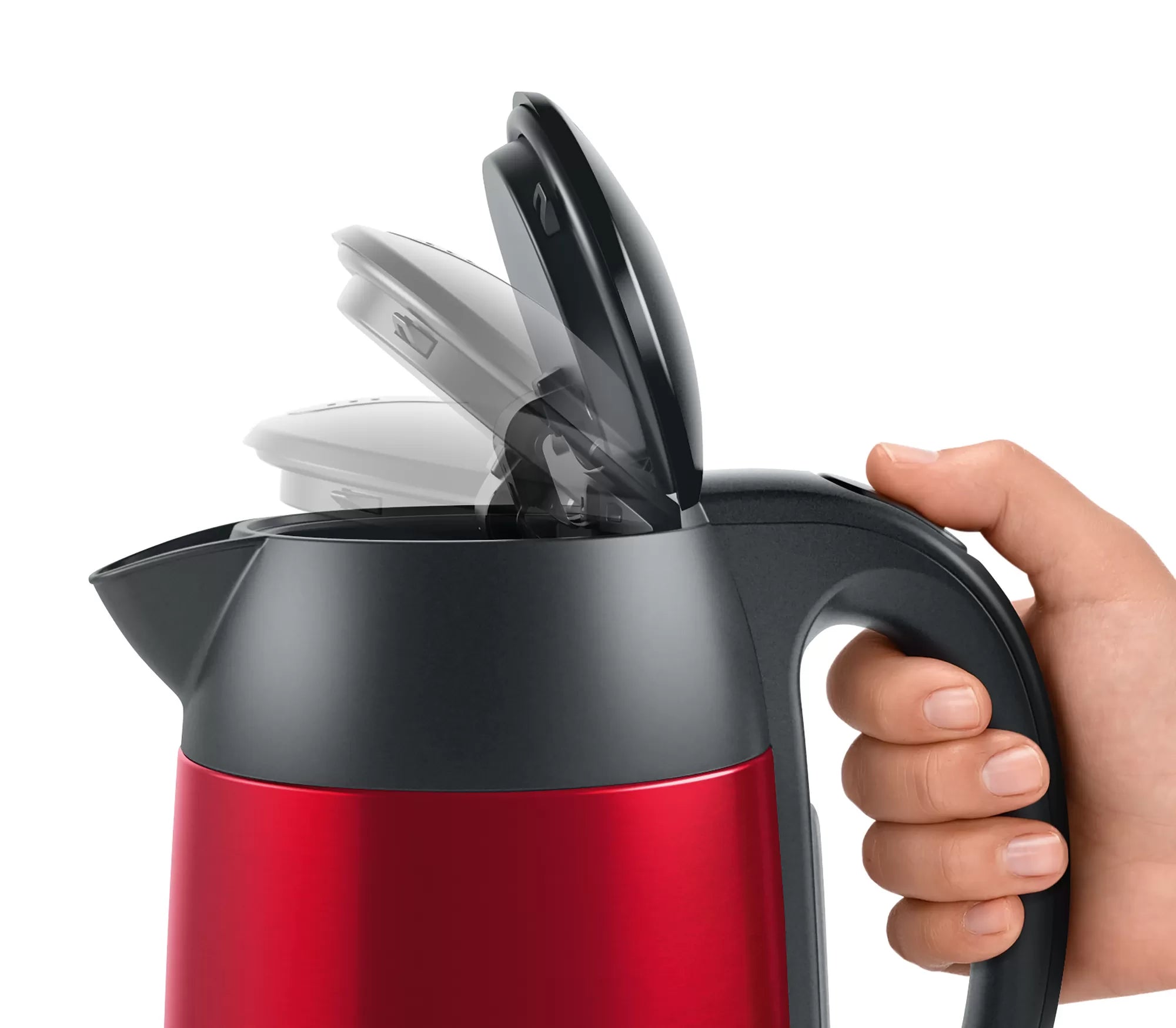 BOSCH EL-KEDEL 1,7L RØD