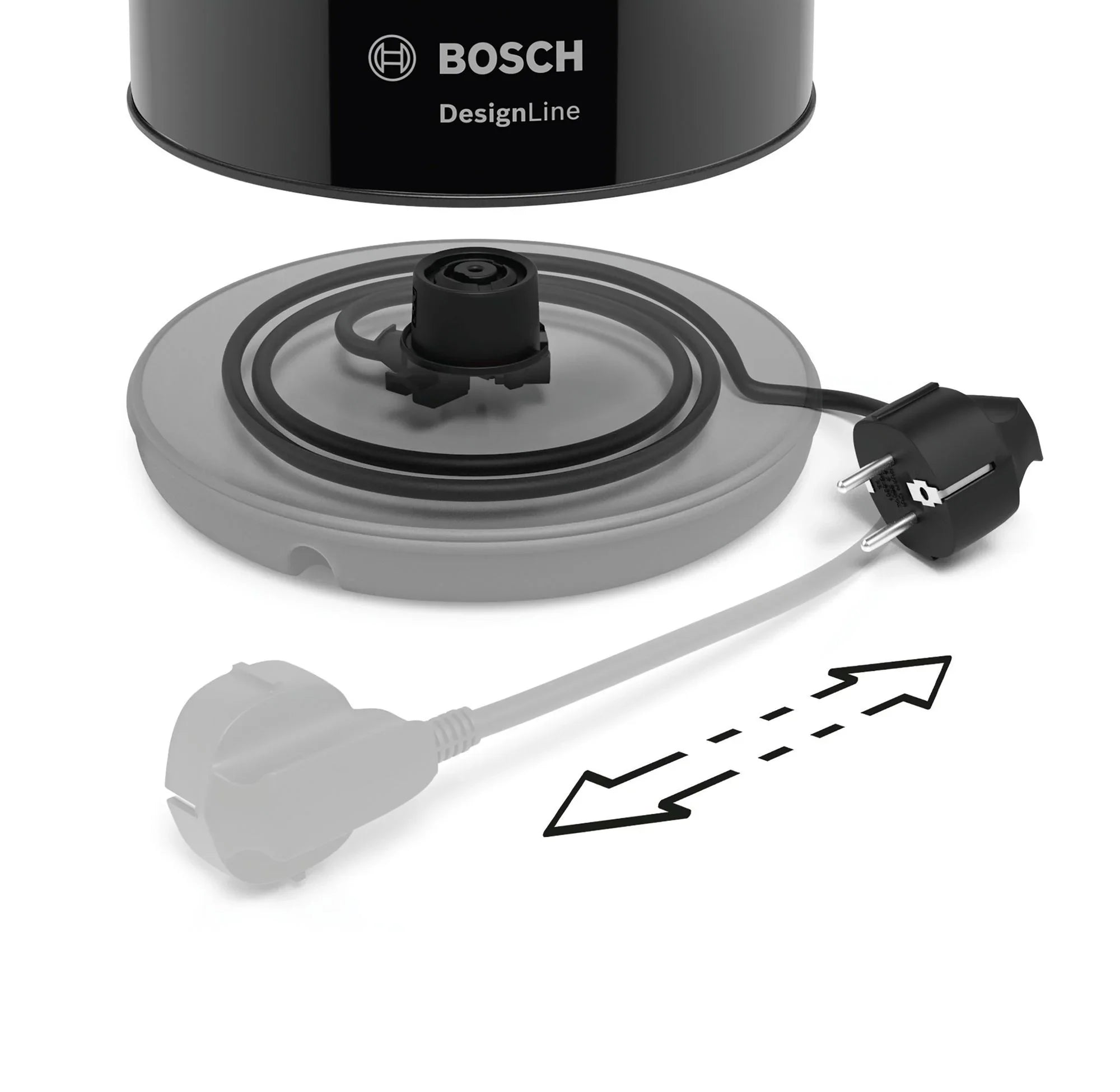 BOSCH EL-KEDEL 1,7L SORT