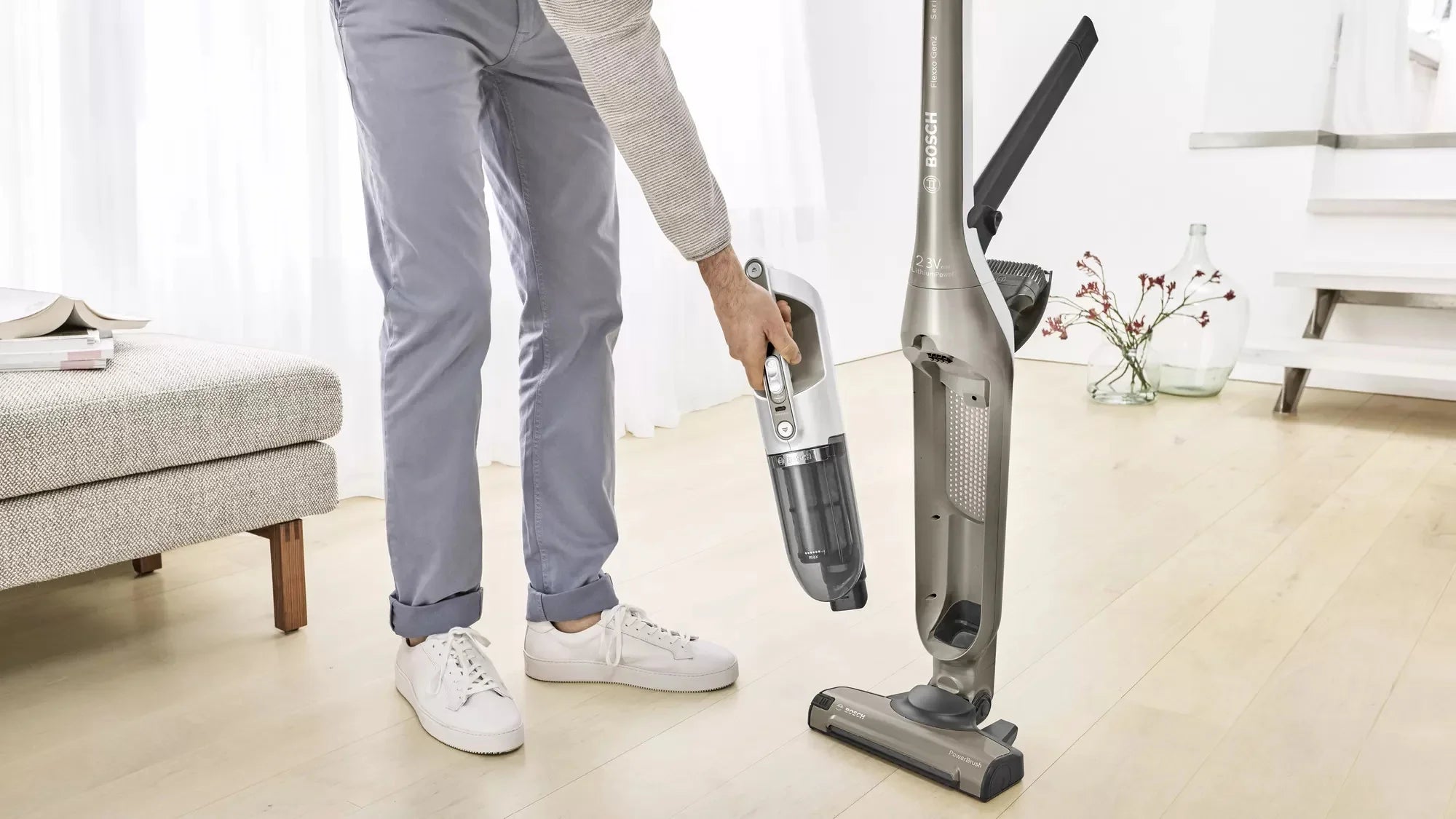 BOSCH STANGSTØVSUGER FLEXXO 23V