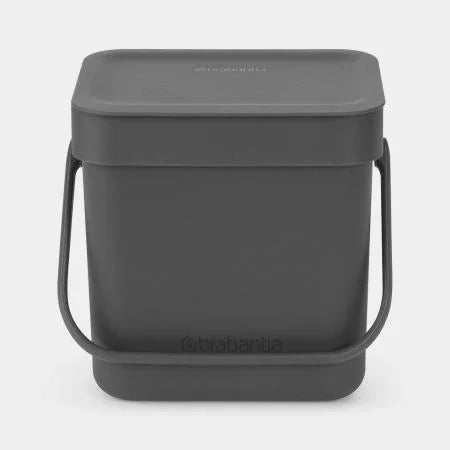 BRABANTIA AFFALDSSPAND 3 LTR MØRKEGRÅ