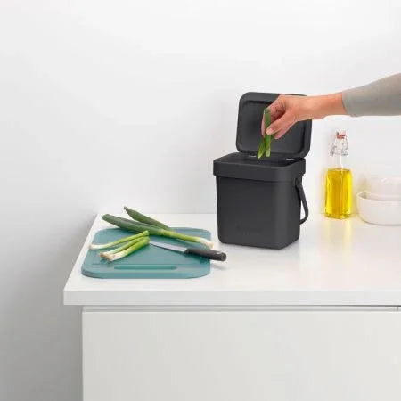 BRABANTIA AFFALDSSPAND 3 LTR MØRKEGRÅ