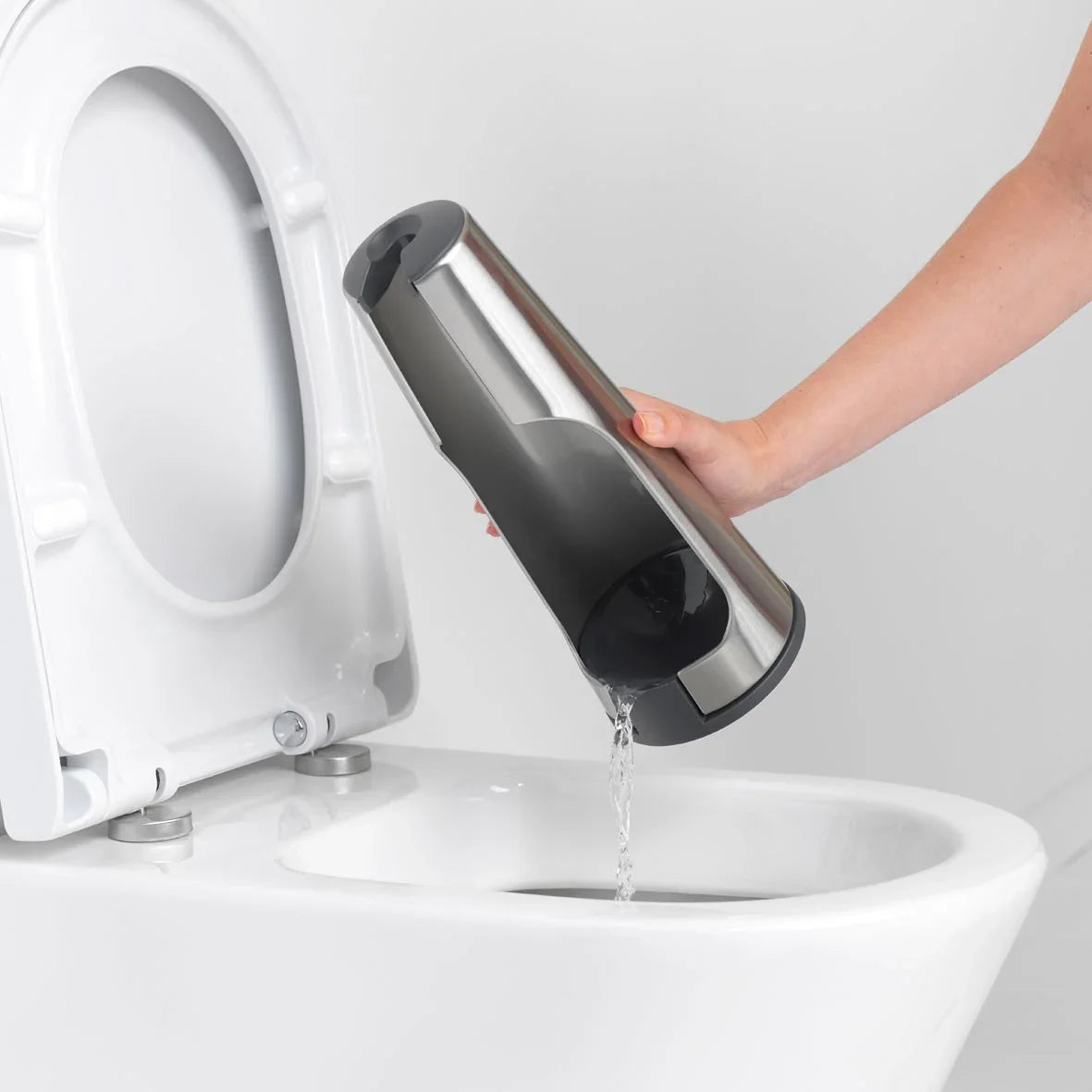 BRABANTIA TOILETBØRSTE RENEW MAT STÅL
