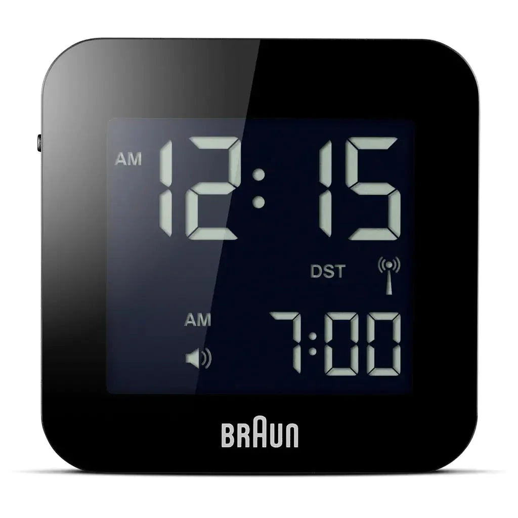 BRAUN VÆKKEUR DIGITALT RADIOSTYRET SORT