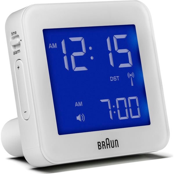 BRAUN VÆKKEUR RADIOSTYRET DIGITALT HVID