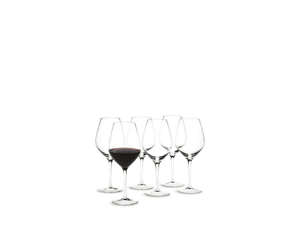 HOLMEGAARD CABERNET RØDVINSGLAS 6-PAK 52 CL (35 CL)