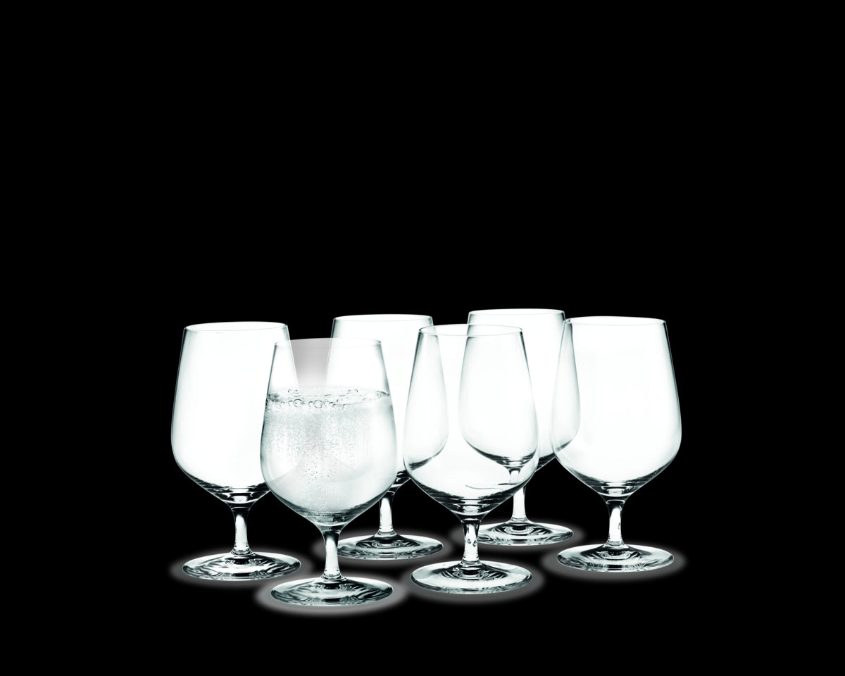 HOLMEGAARD CABERNET VANDGLAS PÅ FOD 6-PAK 36 CL