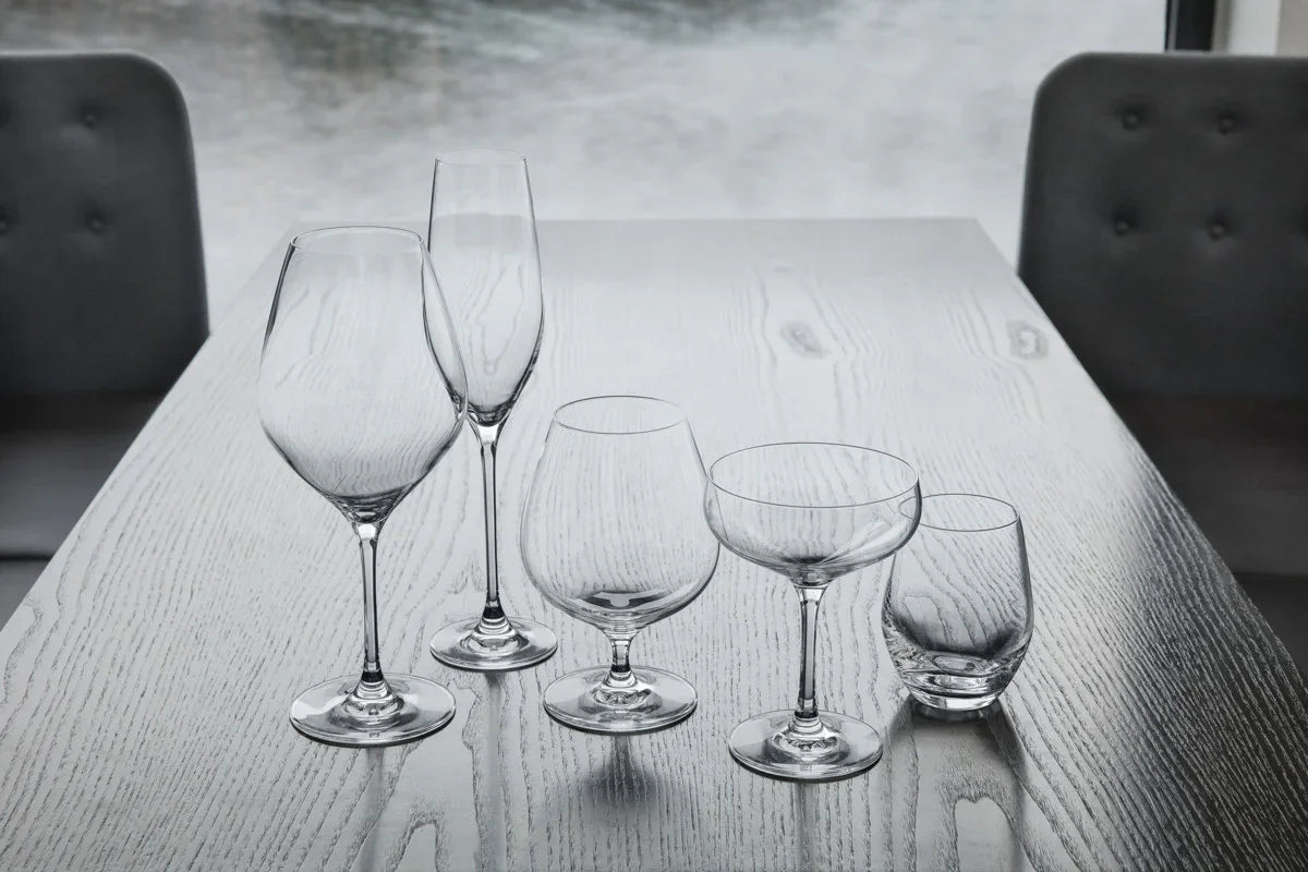 HOLMEGAARD CABERNET VANDGLAS PÅ FOD 6-PAK 36 CL
