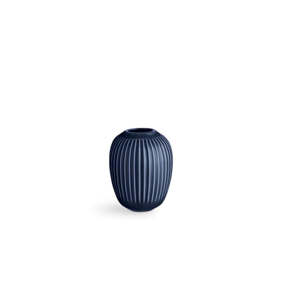 HAMMERSHØI VASE 10 CM INDIGO