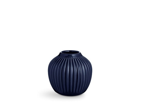 HAMMERSHØI VASE 12,5 CM INDIGO