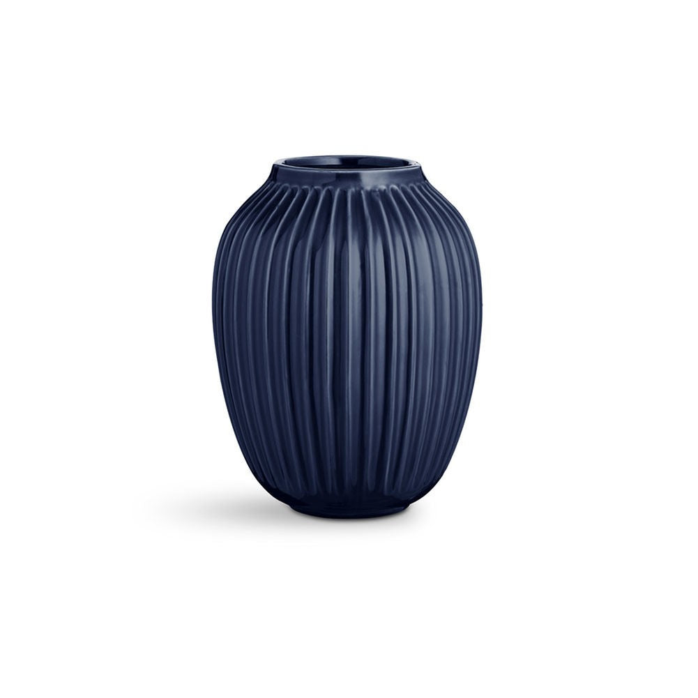 HAMMERSHØI VASE 20 CM INDIGO
