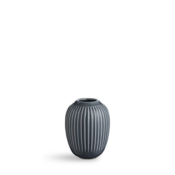 HAMMERSHØI VASE 10 CM GRÅ