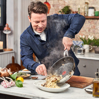JAMIE OLIVER STEGEPANDE Ø28 CM RUSTFRI STÅL