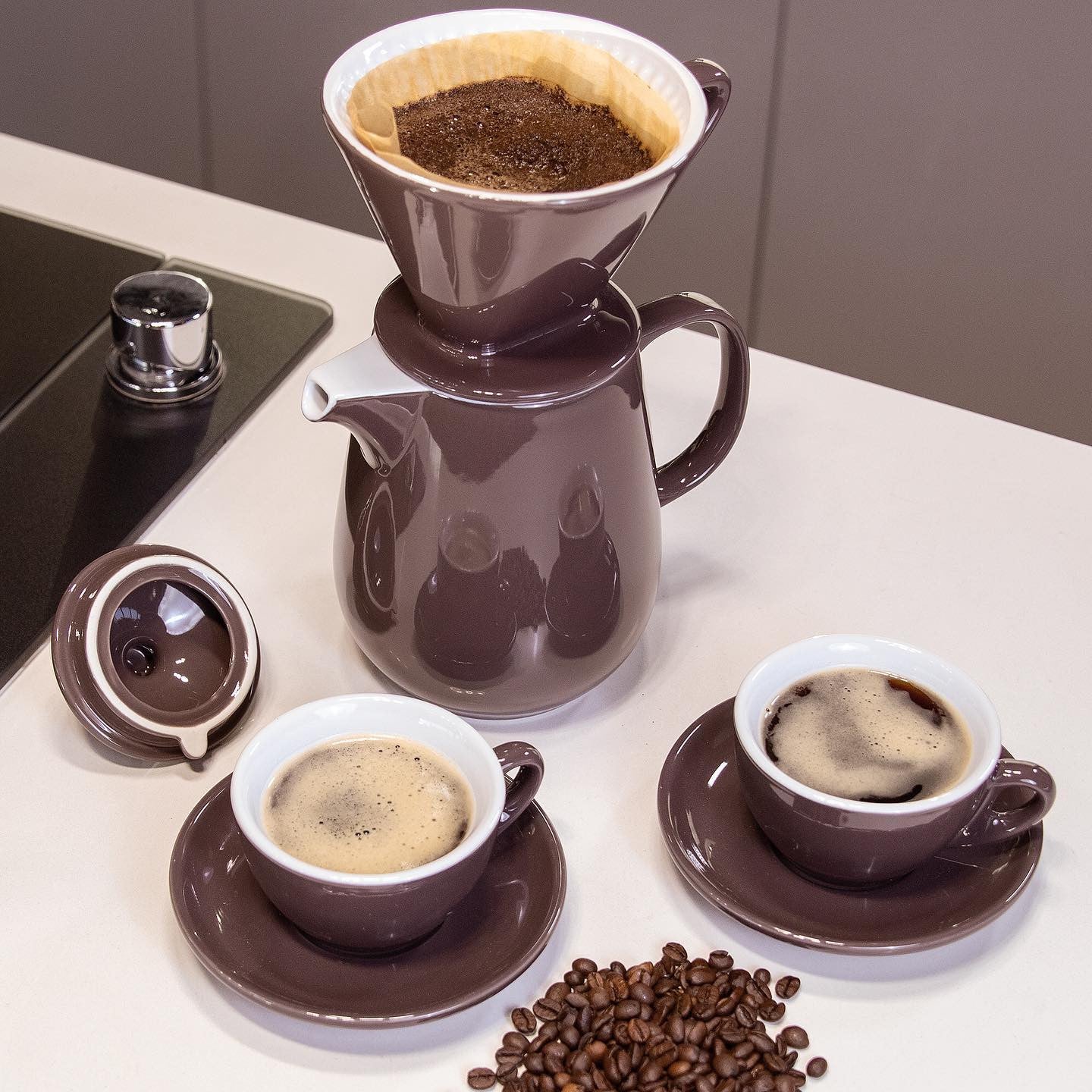 CILIO KAFFETRAGT PORCELÆN STR 4