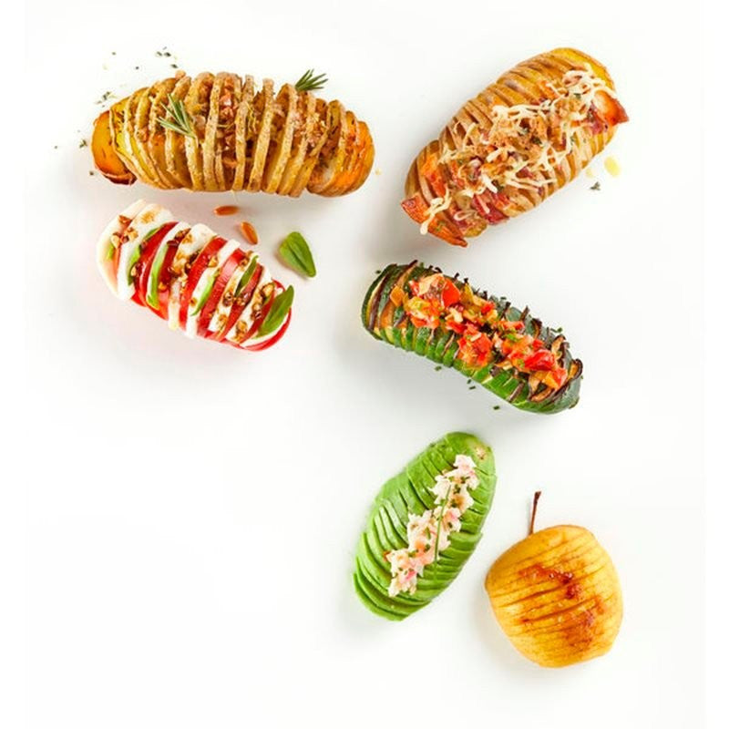 KARTOFFELBRÆT-HASSELBACK