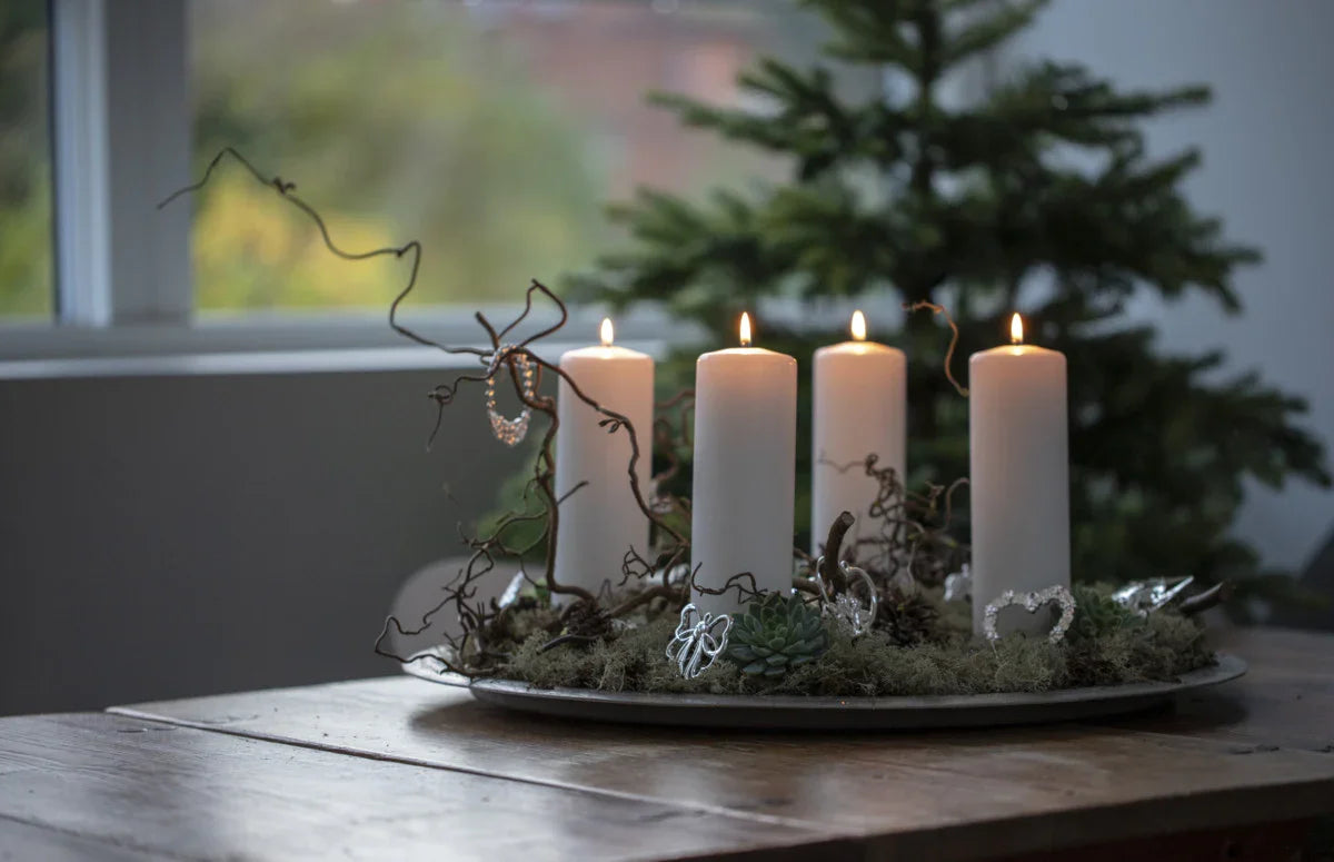 KAREN BLIXEN HJERTEGUIRLANDER SØLV