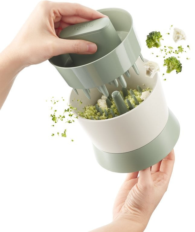 LÉKUÉ BLOMKÅLS OG BROCCOLISNITTER