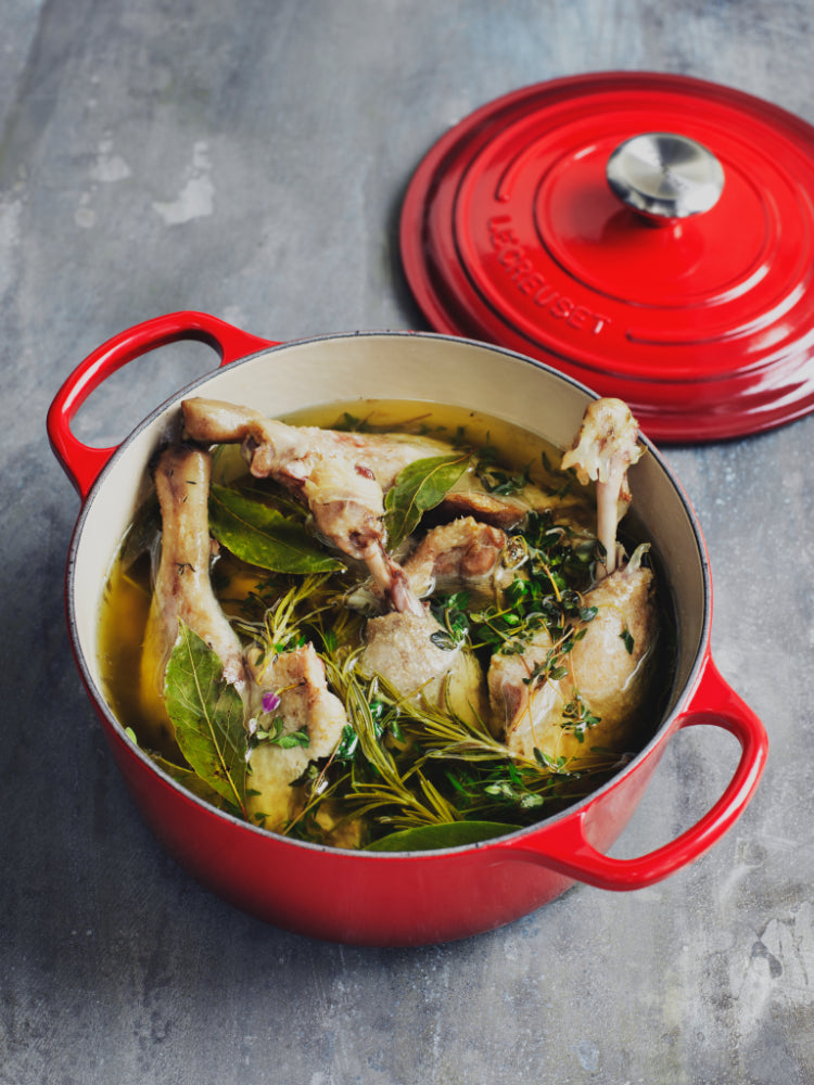 LE CREUSET GRYDE 24 CM/4,2 L RØD