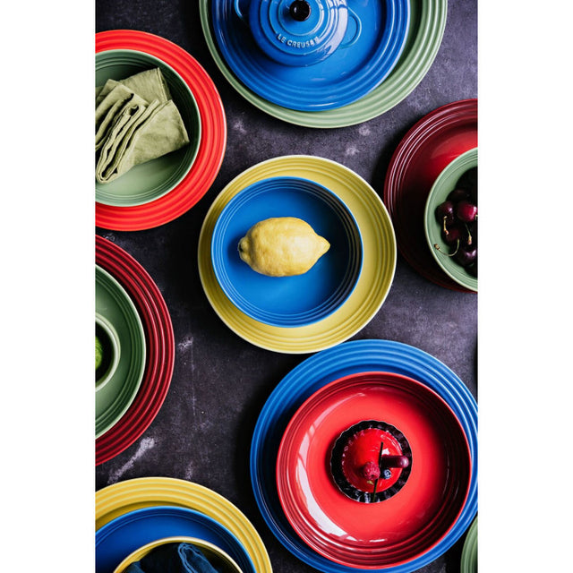 LE CREUSET TALLERKEN 22 CM RØD