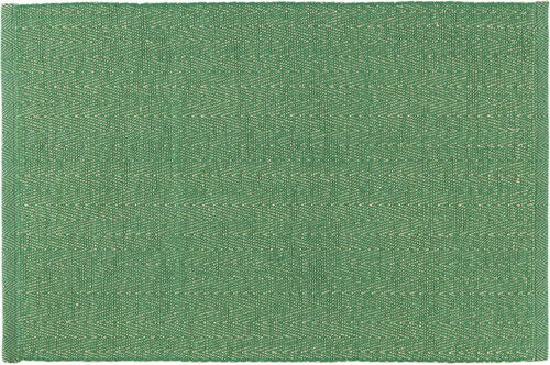 LYNGBY DÆKKESERVIET HERRINGBONE 43X30 CM GRØN