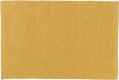LYNGBY DÆKKESERVIET HERRINGBONE 43X30 CM GUL