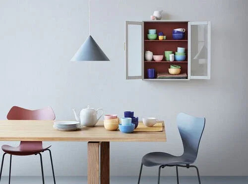 LYNGBY DÆKKESERVIET HERRINGBONE 43X30 CM GUL