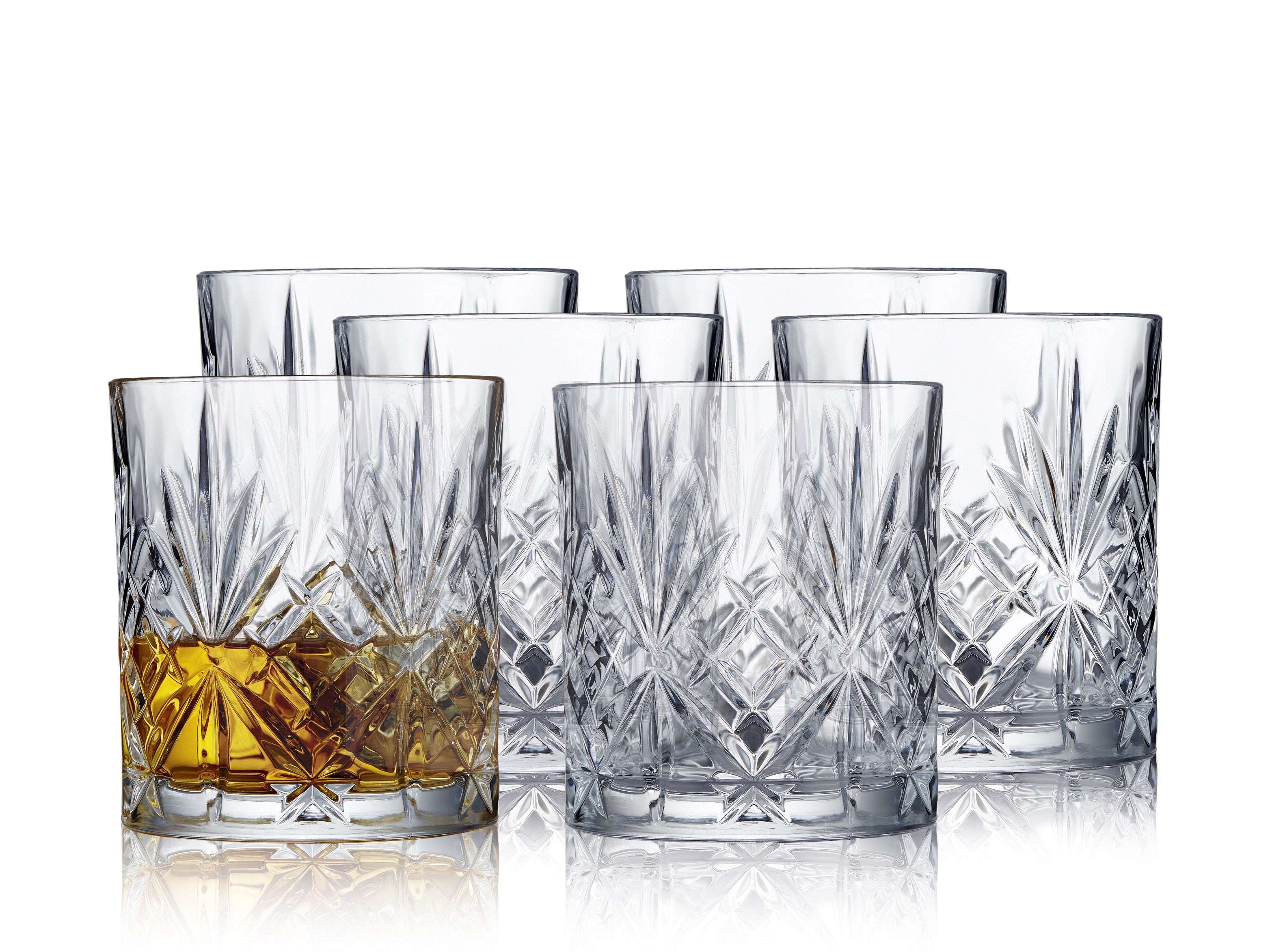 LYNGBY WHISKEYGLAS 6-PAK MELODIA