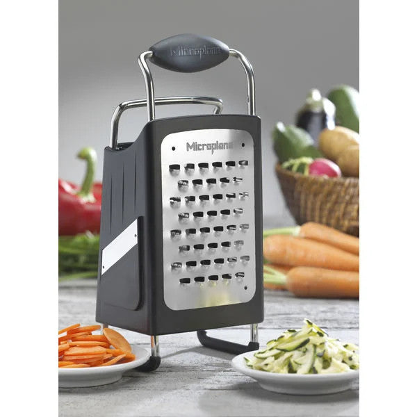 MICROPLANE BOX RIVEJERN MED 4 SIDER