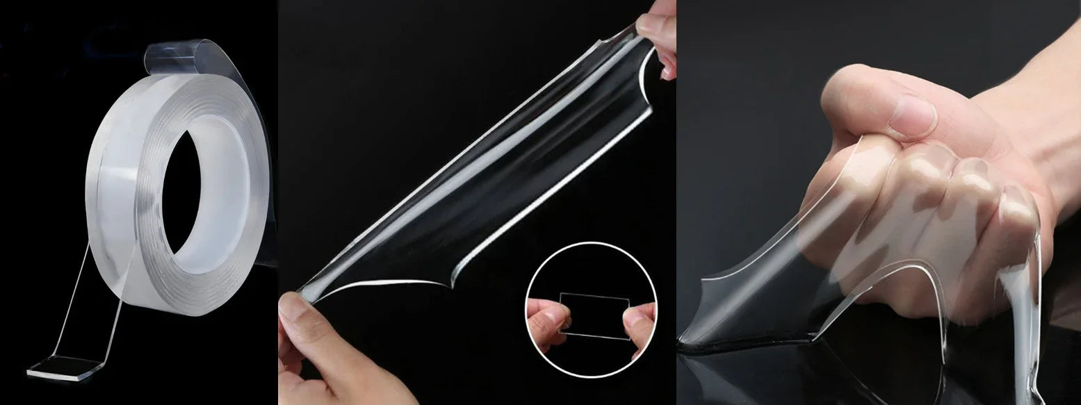 CONZEPT NANO DOBBELTKLÆBENDE TAPE 5M X 3CM