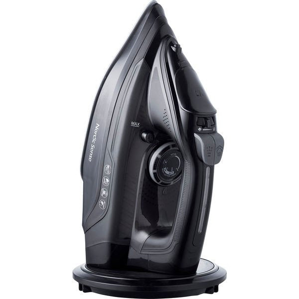 NORDIC SENSE DAMPSTRYGEJERN LEDNINGSFRIT SORT