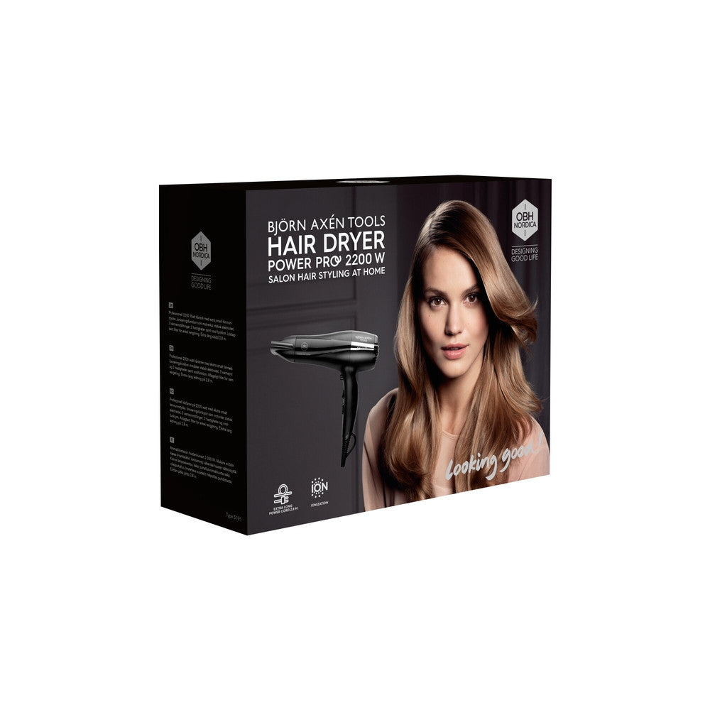 OBH HÅRTØRRER TOOLS POWER 2200 W