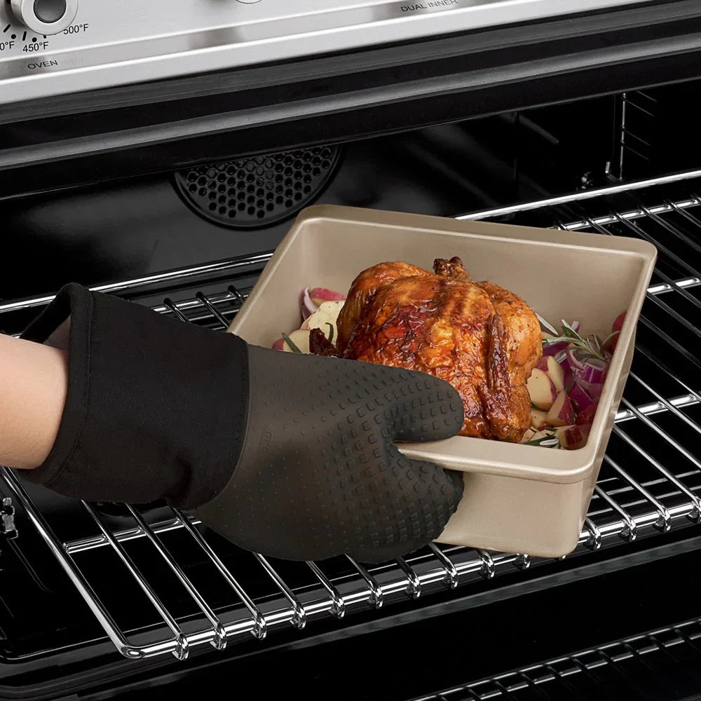 OXO GRILLHANDSKE SORT SILIKONE