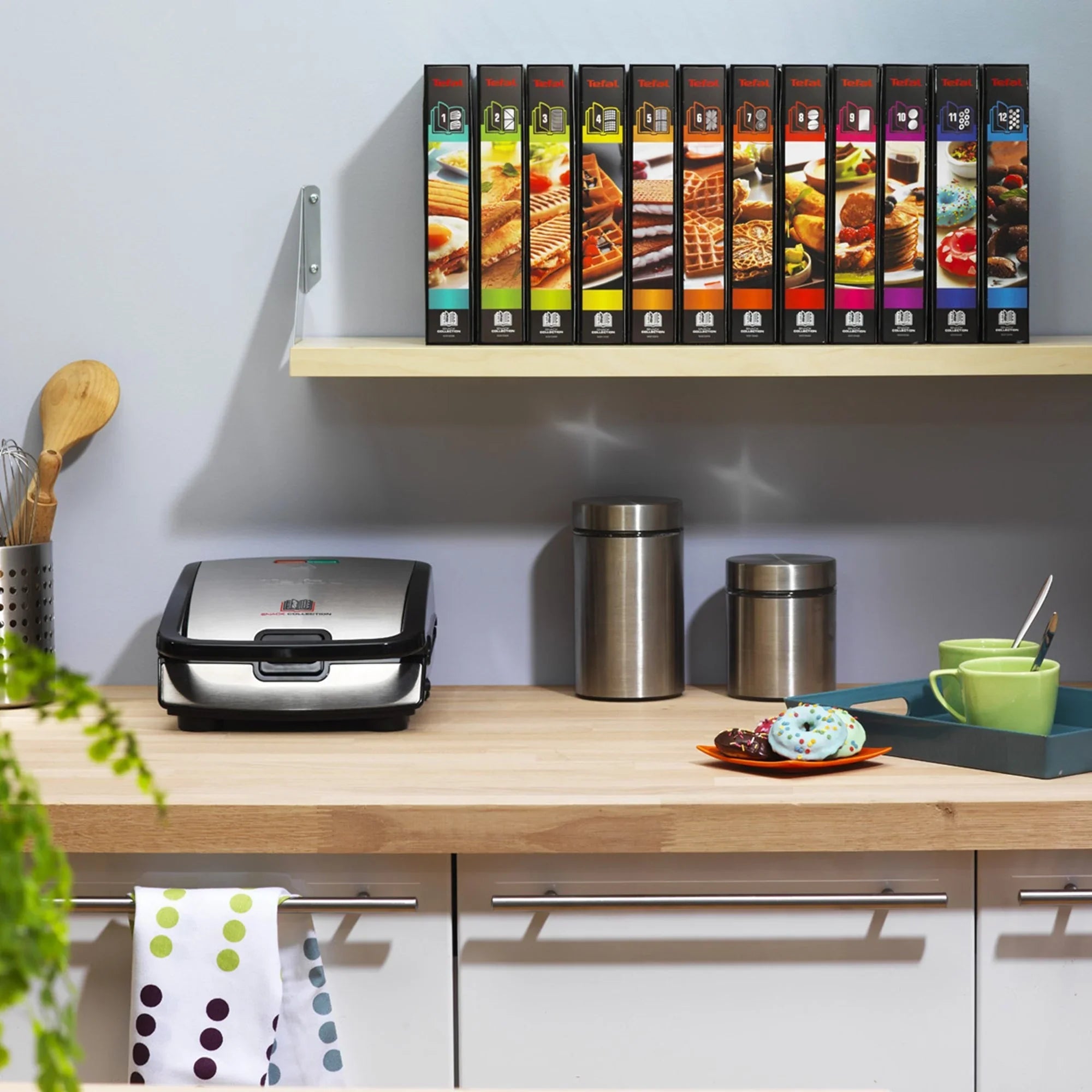 TEFAL SNACK COLLECTION PLADE 10: PANDEKAGE