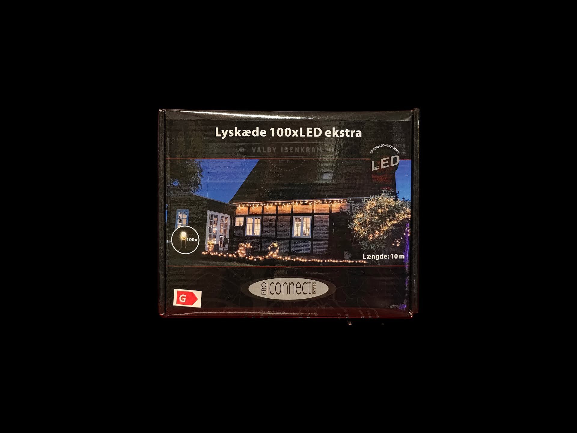 CONZEPT PRO CONNECT LYSKÆDE 100 LED EXTRA 10 MTR