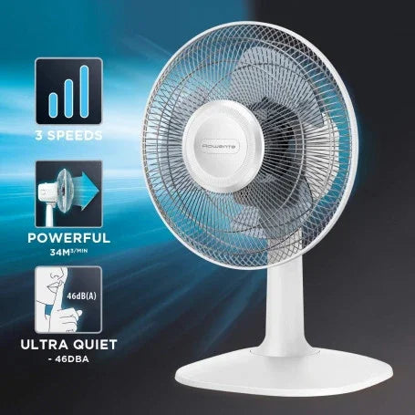 ROWENTA VENTILATOR Ø 30CM HVID