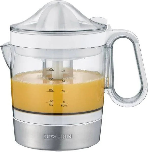 SEVERIN CITRUSPRESSER 85 W HVID/STÅL