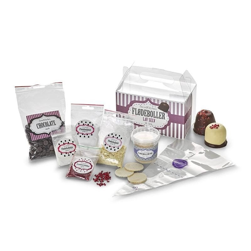 SWEETKITCHEN FLØDEBOLLEKIT MED MØRK CHOKOLADE
